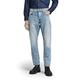 G-STAR RAW Herren 3301 Regular Tapered Jeans, Blau (lt indigo aged 51003-C052-8436), 32W / 32L