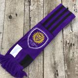 Adidas Accessories | Adidas Purple Orlando City Soccer Club Scarf | Color: Black/Purple | Size: Os