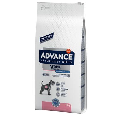 15kg Advance Veterinary Diets Atopic mit Forelle Hundefutter trocken