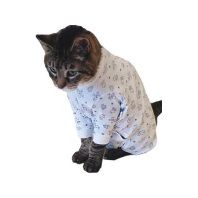 Tulane's Closet Cover Me by Tui Adjustable Fit Long Sleeve Recovery Cat Pullover, Medium