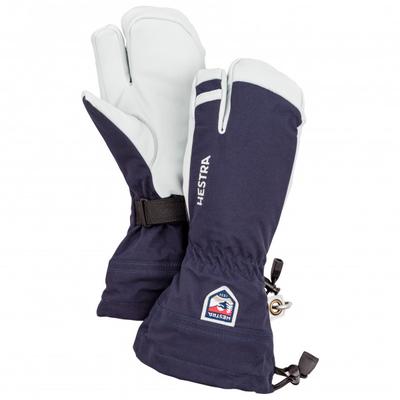 Hestra - Army Leather Heli Ski 3 Finger - Handschuhe Gr 10 blau