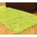 Green 21 x 1.25 in Area Rug - Ebern Designs Baugh Handmade Shag Rug Plastic | 21 W x 1.25 D in | Wayfair EFDE1BD0F1664011BE391BF5BF41FDDC