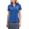 Women's Royal Florida Gulf Coast Eagles Vansport Micro-Waffle Mesh Polo