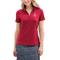 Women's Red Bradley Braves Vansport Micro-Waffle Mesh Polo