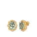 Le Vian® Creme Brulee® 8.0 Ct. T.w. Mint Julep Quartz™, 1/4 Ct. T.w. Nude Diamonds™ Earrings In 14K Honey Gold, Gold