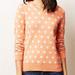 Anthropologie Sweaters | Anthropologie Moth Bluebird Polka Dot Sweater | Color: Blue/Gray | Size: Xs