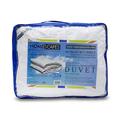 HOMESCAPES Super Microfibre Duvet 13.5 Tog ‘Feels Like Down’ Heavyweight Extra Thick Winter Duvet Hypoallergenic Anti Allergen & Anti Dustmite Ultrasoft Duvet Washable at Home, Single Size