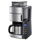 Russell Hobbs Kaffeemaschine mit Mahlwerk Thermokanne [Digitaler Timer, Brausekopf für opt. Extraktion & Aroma] Grind&Brew (max 10 Tassen, 3-stufige Mahlgradeinstellung) Filterkaffeemaschine 25620-56