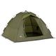 Lucx® Ruck Zuck Zelt/Angelzelt / 1-2 Man Bivvy / 1-2 Mann Karpfenzelt/Campingzelt/Sekundenzelt/Schnellaufbauzelt