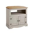 Corona Furniture Corona Grey Wax Corner TV Unit