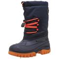 CMP Jungen Børn Ahto Wp Snow Boots Schneestiefel, B Blue Orange Fluo, 38 EU