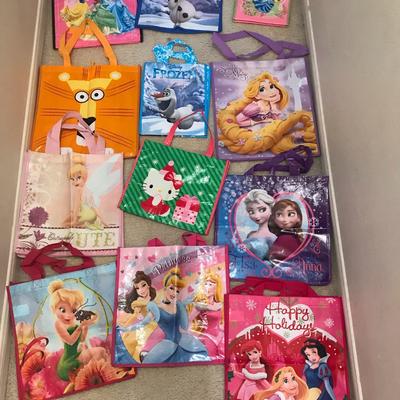 Disney Other | Disney Character Gift Bags | Color: Green | Size: Various