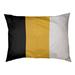 East Urban Home Missouri Outdoor Dog Pillow Metal in White/Black | 6.5 H x 40 W x 30 D in | Wayfair EE237894D3344EE5AB29CD2FB82FFC37