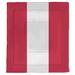 East Urban Home College Stripes Iowa Bird Microfiber Single Reversible Comforter Polyester/Polyfill/Microfiber in Red | Queen Comforter | Wayfair