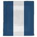 East Urban Home College Stripes California Microfiber Single Reversible Comforter Polyester/Polyfill/Microfiber in Blue | Twin XL Comforter | Wayfair