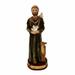 Darby Home Co Adale St. Francis Figurine Resin in Brown/Gray | 5.5 H x 2 W x 2 D in | Wayfair 85B57FE16369450DAD0187E6D0E111FE