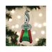 Old World Christmas Garden Pruners Hanging Figurine Ornament Glass in Green | 0.75 H x 2 W x 4.5 D in | Wayfair 36265