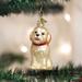 Old World Christmas Cockapoo Puppy Hanging Figurine Ornament Glass in Brown | 3.25 H x 1.75 W x 2 D in | Wayfair 12440