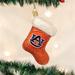 Old World Christmas NCAA Stocking Hanging Figurine Ornament Glass in Black | 5 H x 3 W x 1.25 D in | Wayfair 62408