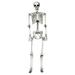 Costway 5.4 Feet Halloween Skeleton Life Size Realistic Full Body Hanging