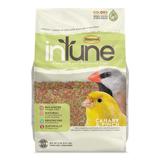 inTune Complete and Balanced Diet Fruit Extruded Canary & Finch Bird Food, 2 lbs.