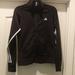 Adidas Other | Adidas Track Jacket Black W/ 3 Stripes | Color: Black/White | Size: Large