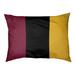 East Urban Home Arizona Tempe Outdoor Dog Pillow Metal in Red/Black/Yellow | 7 H x 50 W x 40 D in | Wayfair 6F77579A57684E4C89721A4669351F93