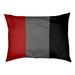 East Urban Home Ohio Football Nut Outdoor Dog Pillow Metal in Red/Gray/Black | 7 H x 50 W x 40 D in | Wayfair 8954501FF7DD44F0AE50AEF83943E5BB