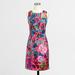 J. Crew Dresses | Jcrew 100% Cotton Pleated Shift Dress In Floral | Color: Pink | Size: 6