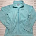 Columbia Jackets & Coats | Girl's Columbia Fleece Full Zip Jacket | Color: Blue | Size: Girls Large (14-16)