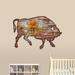The Holiday Aisle® Tiburon Buffalo Figurine Wood in Brown | 12 H x 9 W x 1 D in | Wayfair 8AC78196677B47409F855ECAAA38ED1C