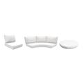 High Back Cover Set for FAIRMONT-06c in Sail White - TK Classics CK-HB-FAIRMONT-06c-WHITE