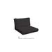 4 inch Cushions for Chairs in Black - TK Classics 010CUSHION-ARMLESS-BLACK