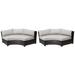 Barbados Curved Armless Sofa 2 Per Box in Ash - TK Classics TKC020b-CAS-DB-ASH