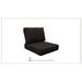 High Back Cushion Set for FAIRMONT-03b in Black - TK Classics CUSHIONS-FAIRMONT-03b-BLACK