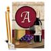 Breeze Decor Wine Happy Hour & Drinks 2-Sided Polyester 40 x 28 in. Flag Set in Red | 40 H x 28 W in | Wayfair BD-WI-HS-130209-IP-BO-D-US14-BD