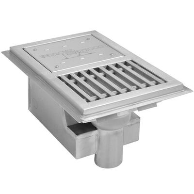 Eagle Group WTFT-1872-FGG Cool Trough 18" x 72" Water Tempering System with Fiberglass Grating