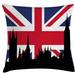 East Urban Home Indoor/Outdoor 28" Throw Pillow Cover Polyester | 28 H x 28 W x 0.1 D in | Wayfair 1C6683D73C604A639C5CE522DB320A3F