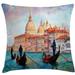 East Urban Home Indoor/Outdoor 28" Throw Pillow Cover Polyester | 28 H x 28 W x 0.1 D in | Wayfair 6E7640D6C14A48C0BA5480D7B3460FAA