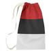 East Urban Home College City Laundry Bag Fabric in Red/Gray/Brown | 29 H in | Wayfair 50F0FFB438F443DC8F481A72099B6115