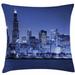 East Urban Home Indoor/Outdoor 36" Throw Pillow Cover Polyester | 36 H x 36 W x 0.1 D in | Wayfair 17302A5F278D4DAAA431406549379211