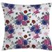 East Urban Home Floral Indoor/Outdoor 36" Throw Pillow Cover Polyester | 36 H x 36 W x 0.1 D in | Wayfair 9569146EF5504E3A8EFC909FF1943243