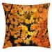 East Urban Home Floral Indoor/Outdoor 40" Throw Pillow Cover Polyester | 40 H x 40 W x 0.1 D in | Wayfair E74AF64B5CAD4C778A1336DE2926CB95