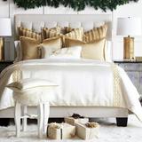 Eastern Accents Mistletoe by Barclay Butera Luxe Euro Sham Polyester in Brown | 27 H x 27 W x 3 D in | Wayfair 7W-BB-EUS-29