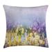 East Urban Home Floral Indoor/Outdoor 26" Throw Pillow Cover Polyester | 26 H x 26 W x 0.1 D in | Wayfair EFE3B444BE4F437797A227B29DA0030A