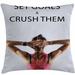 East Urban Home Indoor/Outdoor 36" Throw Pillow Cover Polyester | 36 H x 36 W x 0.1 D in | Wayfair 64A393F570A448CCB7404C5C73BB25D6