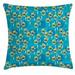 East Urban Home Indoor/Outdoor Floral 36" Throw Pillow Cover Polyester | 36 H x 36 W x 0.1 D in | Wayfair 7B4CED8BB01847619A22082E452E2705