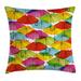 East Urban Home Indoor/Outdoor 26" Throw Pillow Cover Polyester | 26 H x 26 W x 0.1 D in | Wayfair 55B17487843542909F12981C42A12002