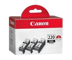 Canon PGI 220BK Triple Pack - Ink tank - 3 x Black