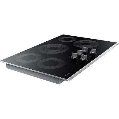 Samsung Dream Kitchen 30" Electric Cooktop, Stainless Steel, Size 5.06 H x 21.25 W x 30.0 D in | Wayfair NZ30K6330RS/AA